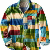 Moda Lusitana - Camisa Mosaico Confortável