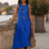 Genève | Vestido comprido sem mangas