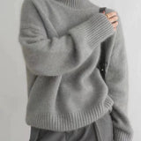 Ana - Camisola Elegante de Gola Alta