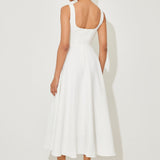 Amelia™ | Vestido midi fluido e atemporal