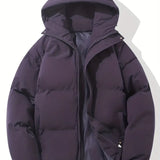 Anna - Casaco de inverno forrado com capuz
