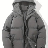 Anna - Casaco de inverno forrado com capuz