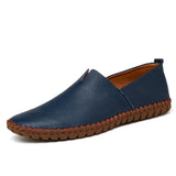 Mocassins em pele Mykonos
