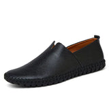 Mocassins em pele Mykonos