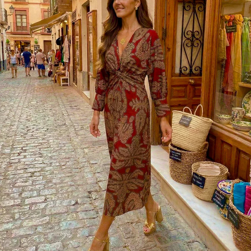 Moda Lusitana - Vestido Elegância Serena