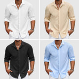 Camisa de algodão elegante