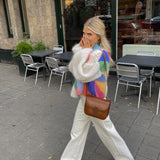 Manuela - Camisola de Manga Comprida com Gola Redonda