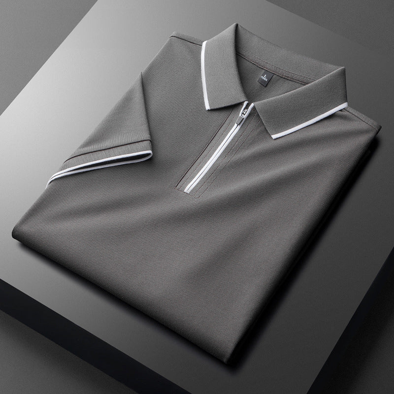 Camisa pólo de algodão elegante