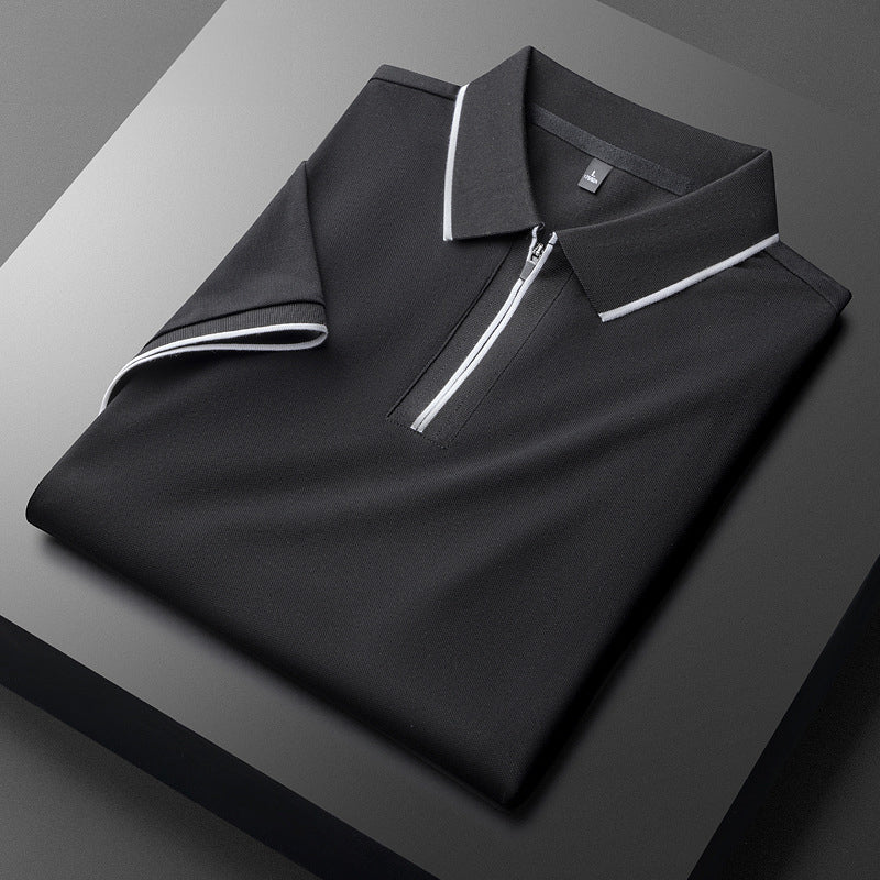 Camisa pólo de algodão elegante