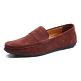 Mocassins de camurça macia