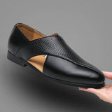 Mocassins de couro vintage