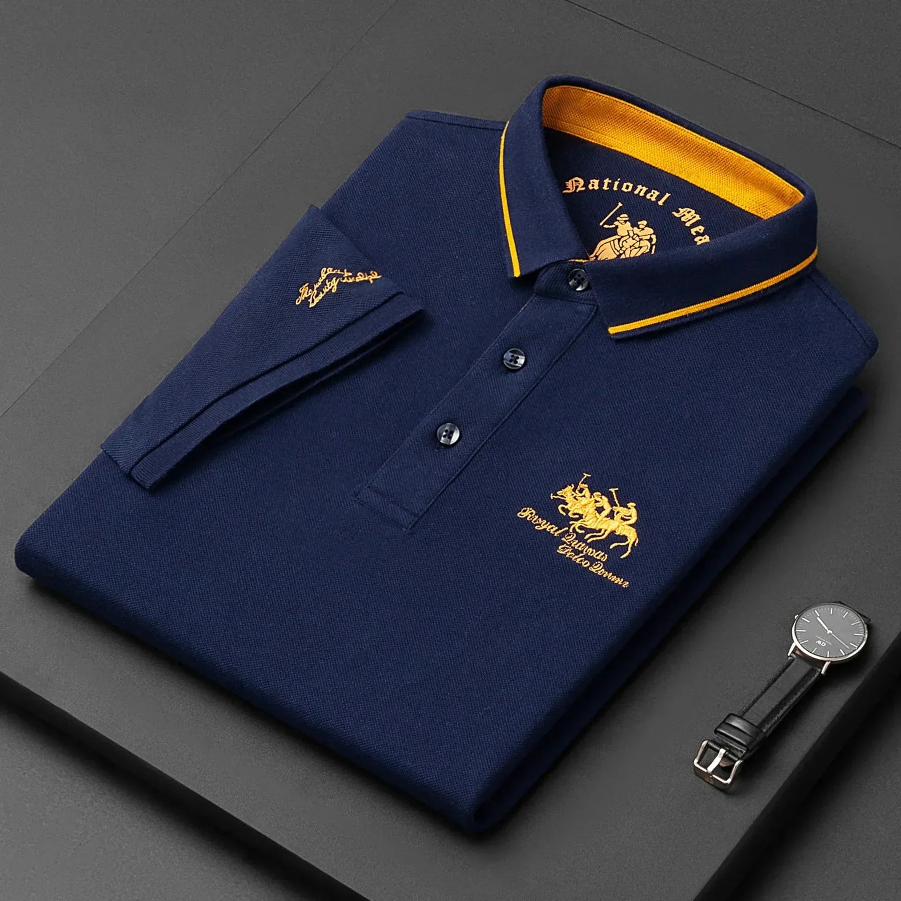 Camisa pólo de luxo