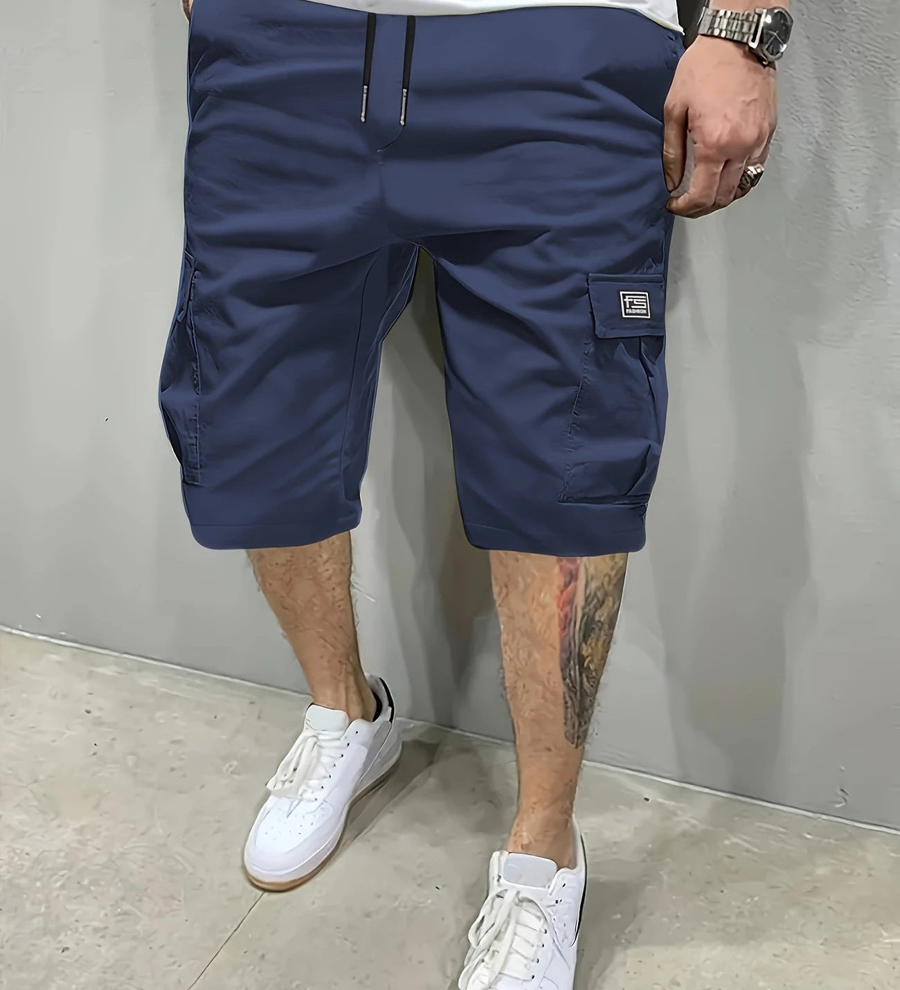 Moda Lusitana - Calções Cargo de Algodão