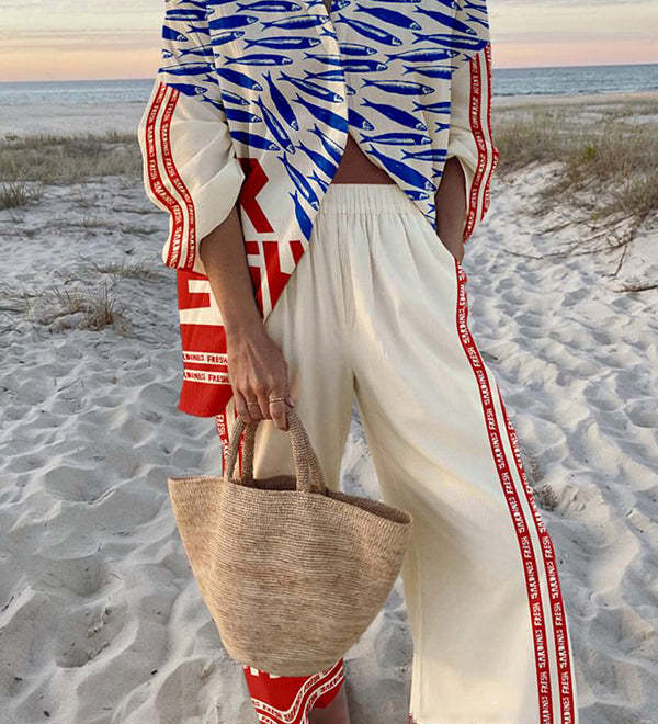 Claudine™ | Conjunto feminino leve e sofisticado para dias de verão