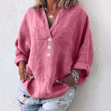 Laura - Camisola Elegante de Algodão