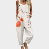 Moda Lusitana - Macacão Elegante sem Mangas