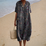 Confortável Vestido de Verão