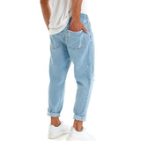 Jacinta Porto | Calças de ganga para homem loose fit, estilo descontraído