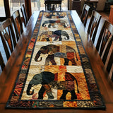 Caminho de Mesa Acolchoado Elefante Real
