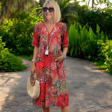 Moda Lusitana - Vestido Fluido Elegante