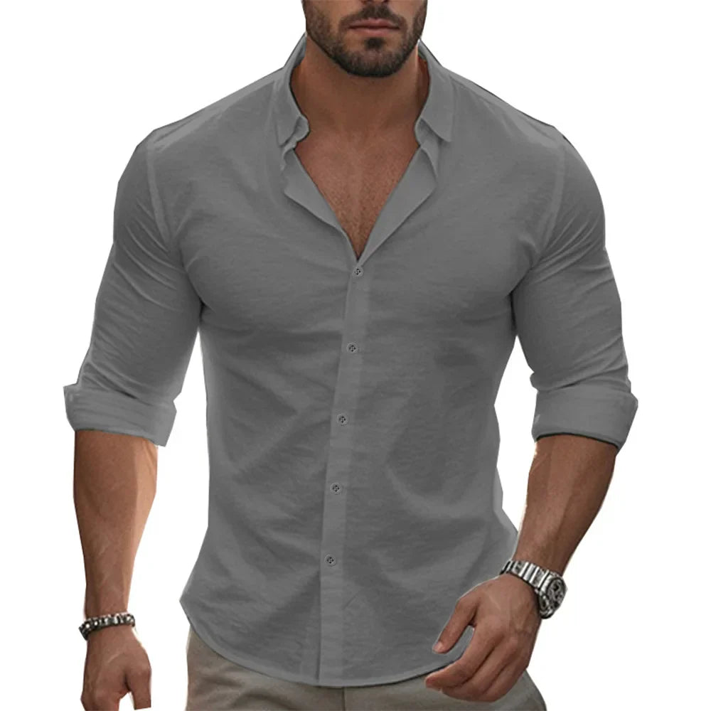 Camisa de algodão Parma