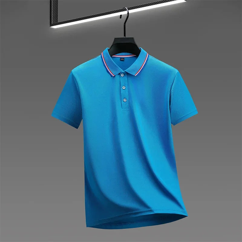 Camisa pólo casual de verão