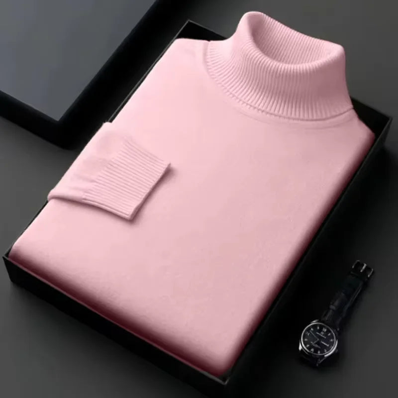 Gola alta elegante para homem
