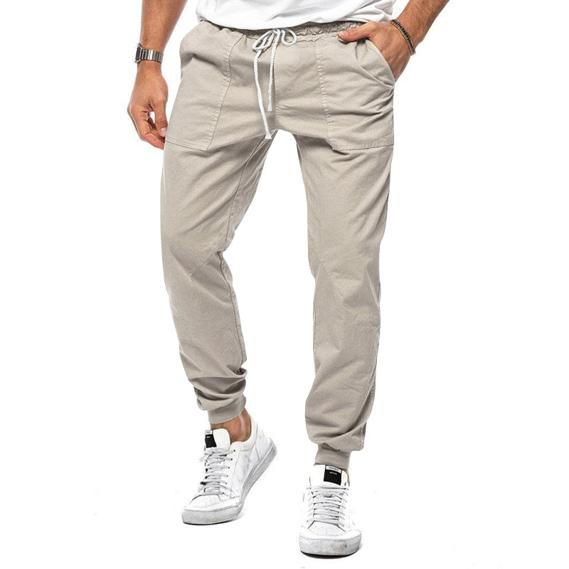 Calças elegantes para homem