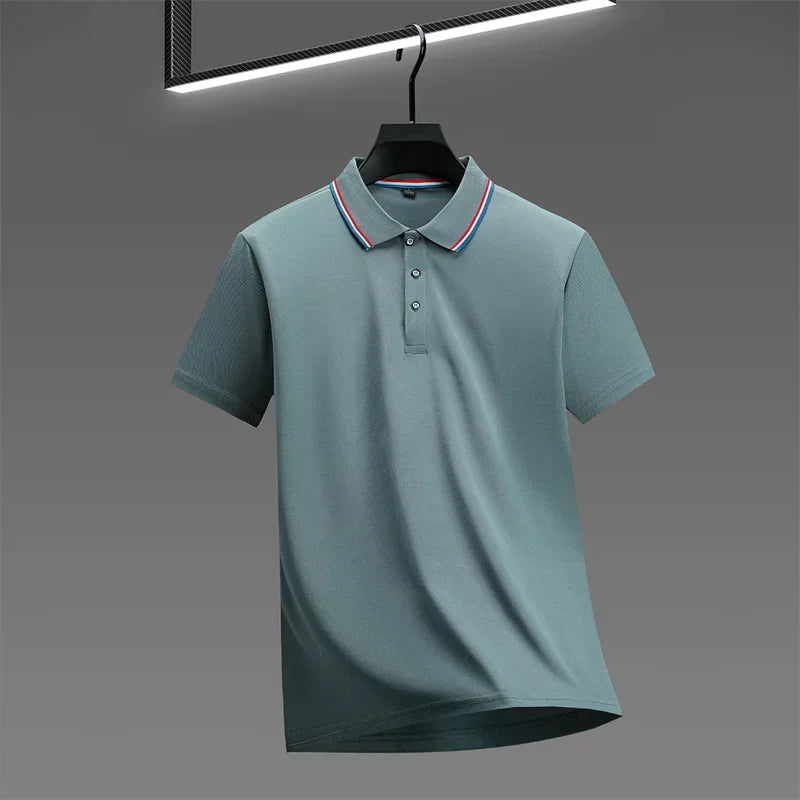 Camisa pólo casual de verão