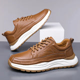 Sapatos de couro clássicos para homem