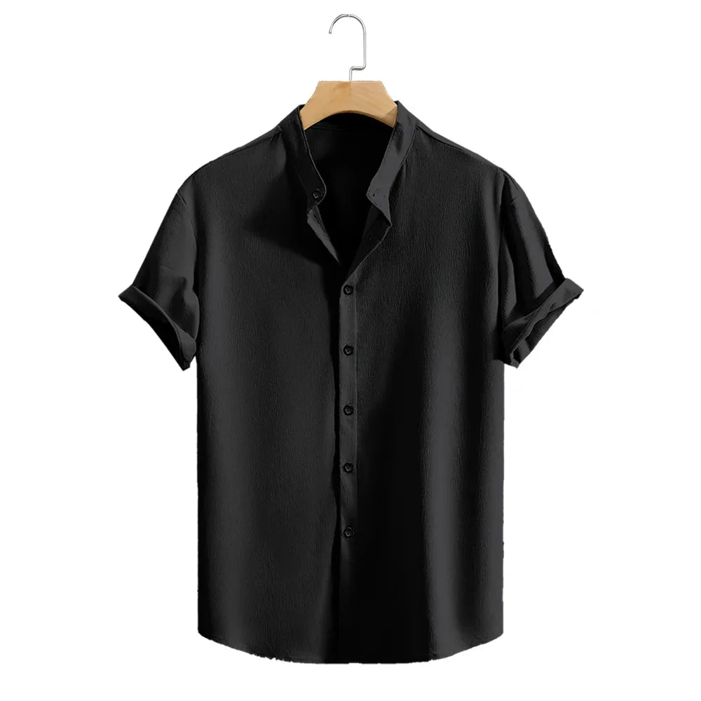 Camisa de verão de manga curta