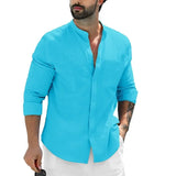 Camisa casual de linho