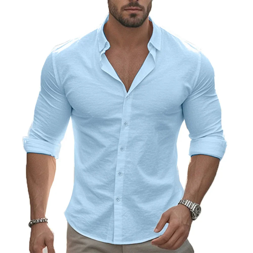 Camisa de algodão Parma