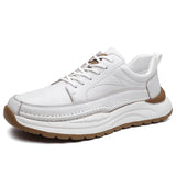 Sapatos de couro clássicos para homem