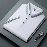 Camisa pólo de algodão