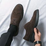 Sapatos de camurça para negócios