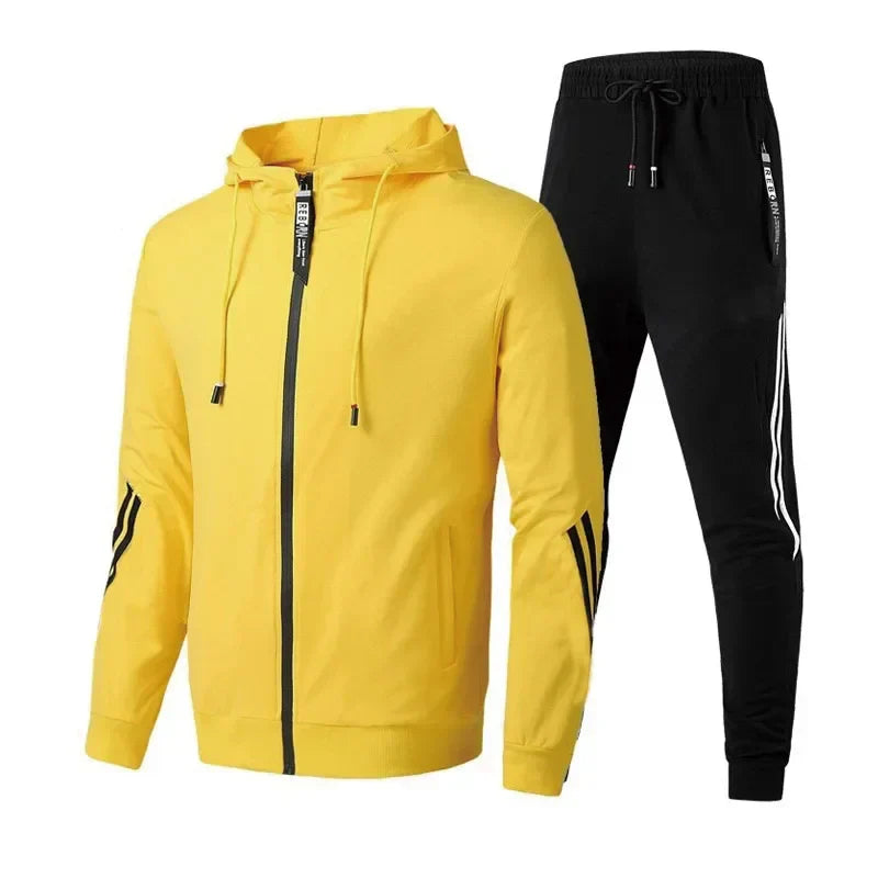 Conjunto desportivo elegante para homem