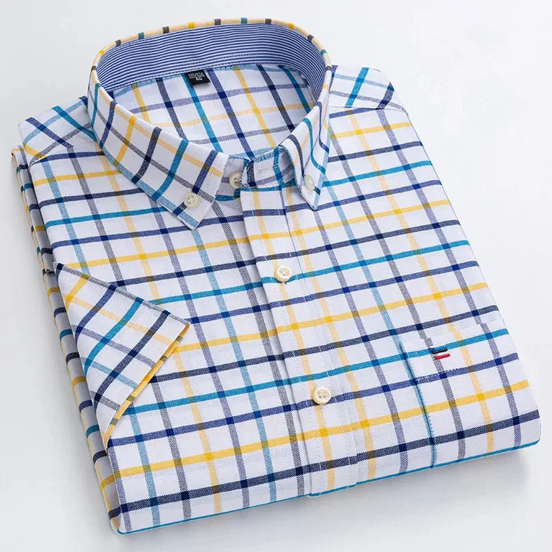 Givalli - Camisa de algodão elegante para homem