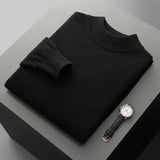 Camisola de caxemira com gola alta