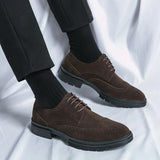 Sapatos de camurça para negócios