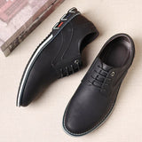 Sapatos de couro italiano