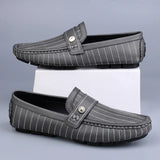 Mocassins de couro chiques