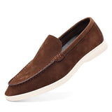Mocassins de camurça premium