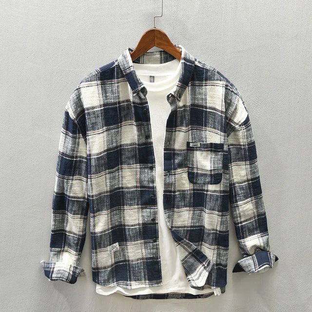 Camisa xadrez elegante