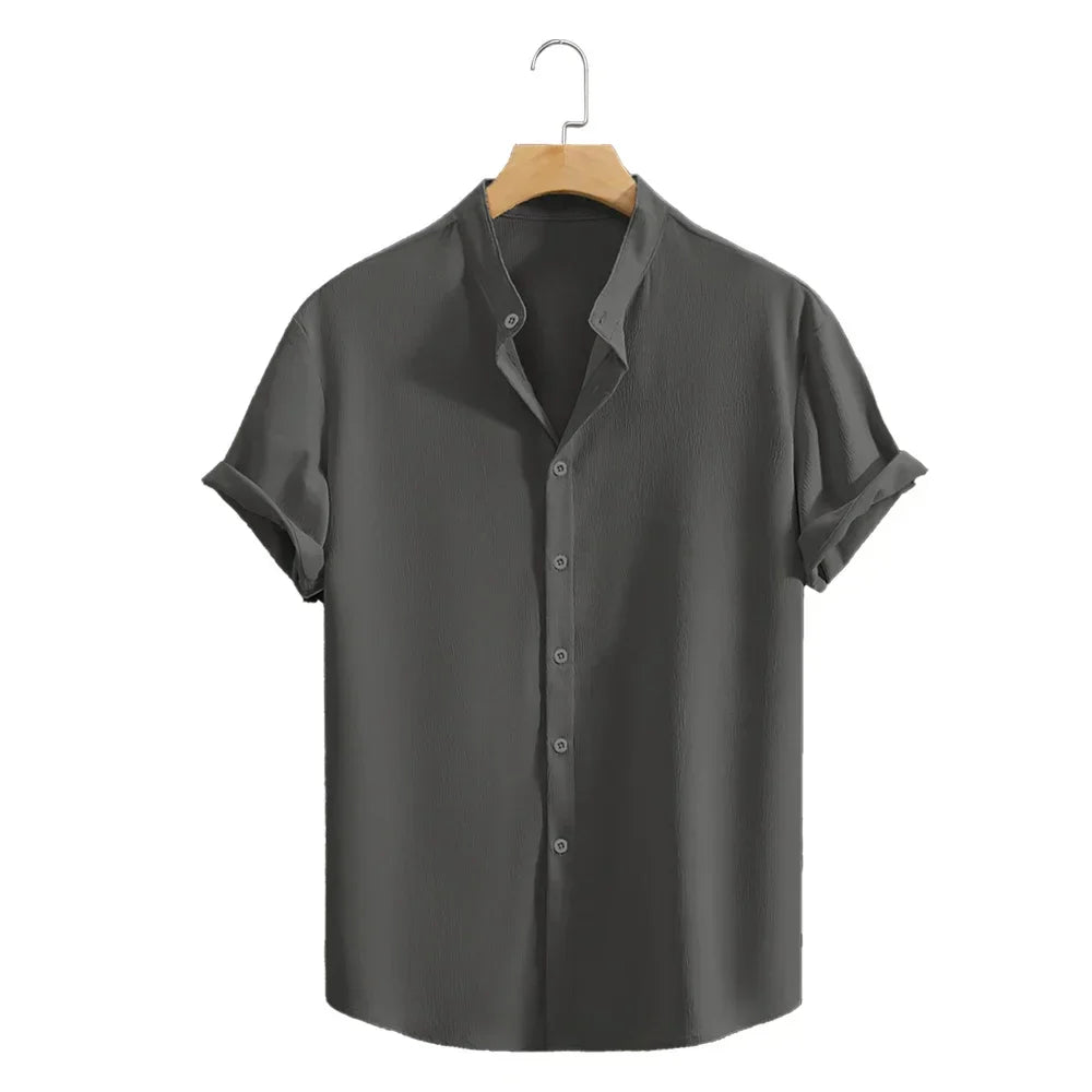 Camisa de verão de manga curta