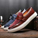 Mocassins em pele Naples