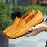 Mocassins de couro vintage
