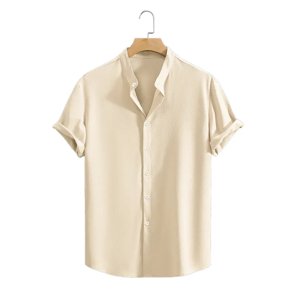 Camisa de verão de manga curta