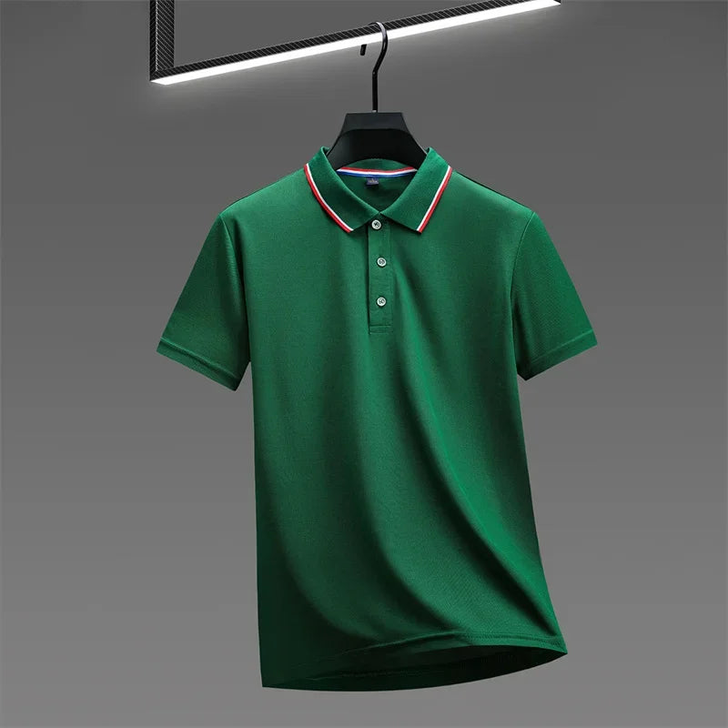 Camisa pólo casual de verão