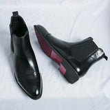 Botas Chelsea em pele Premium